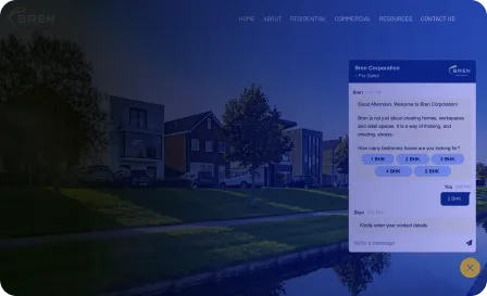 AI Chatbot Solution for Major Real Estate Company